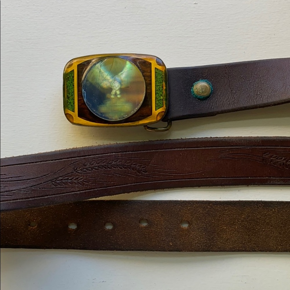 Vintage Harley Davidson Belt